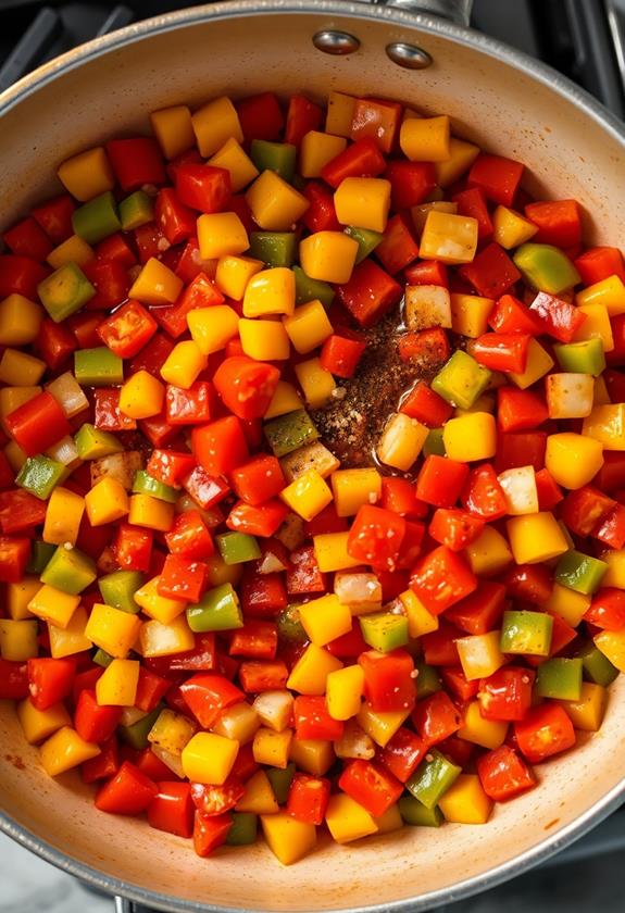 add tomatoes season mix