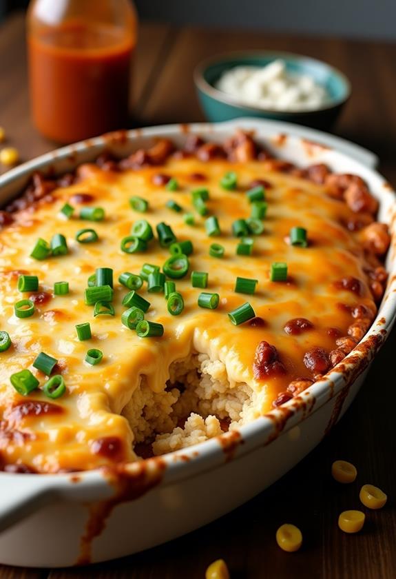 bbq ranch chicken casserole