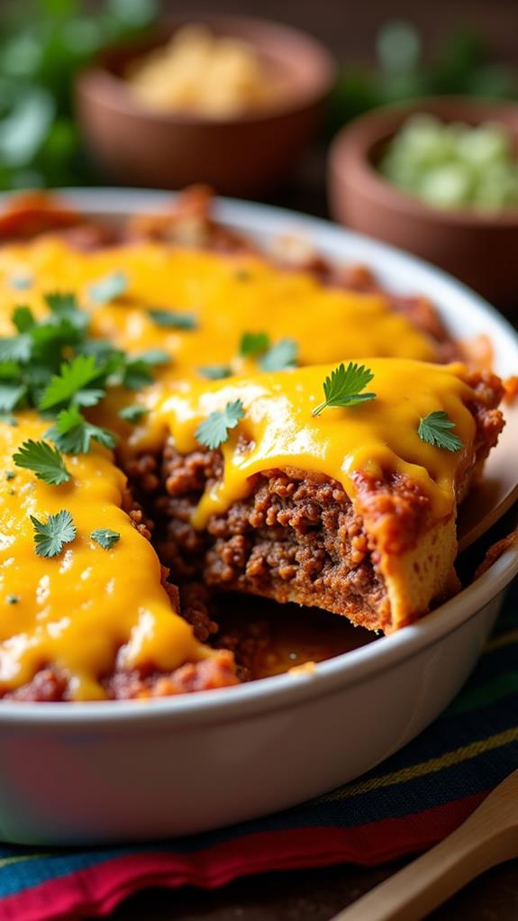 beef enchilada casserole recipe