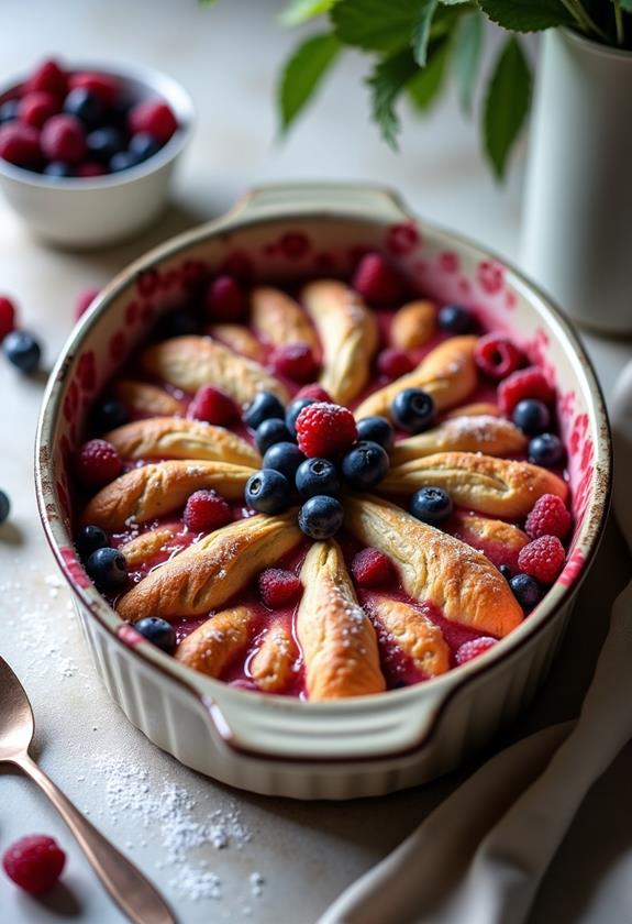 berry croissant bake recipe