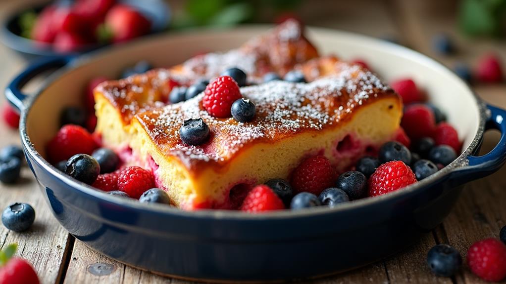 berry stuffed french toast casserole