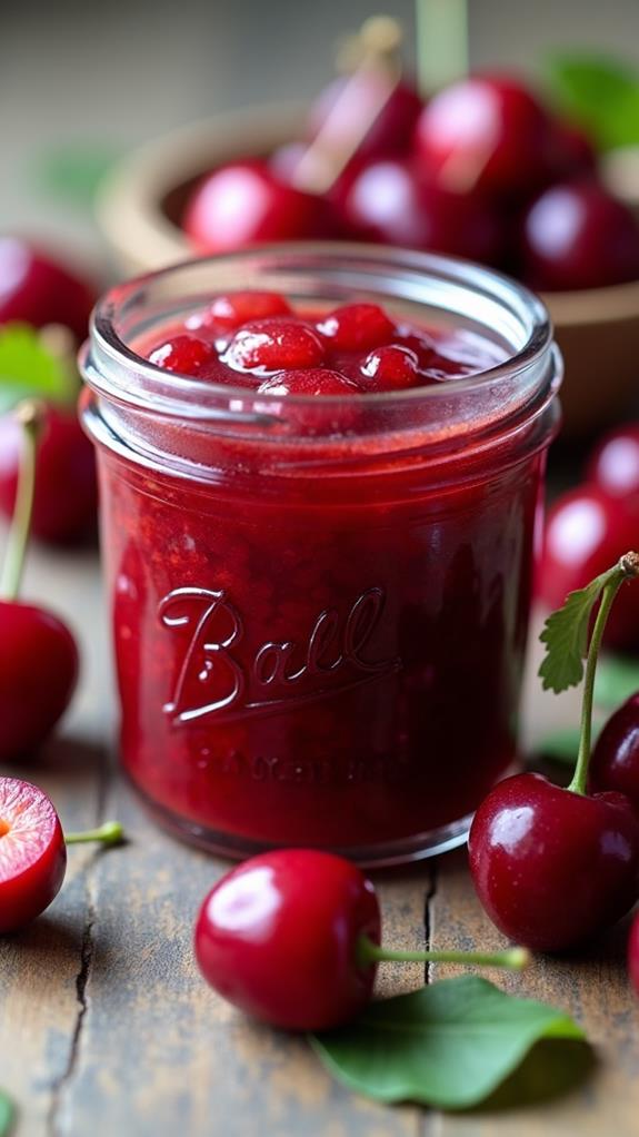 bing cherry jam recipe