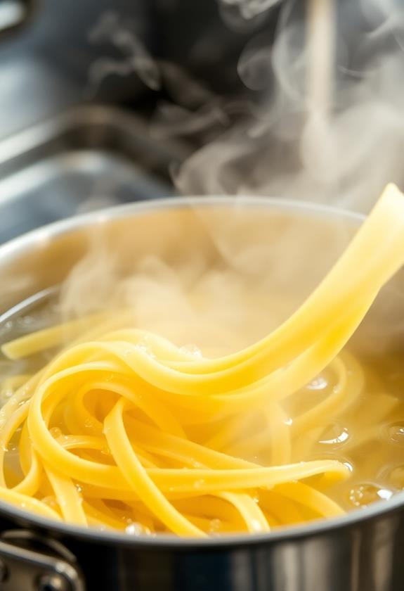 boil pasta until al dente