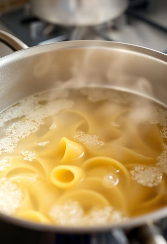 boil pasta until tender