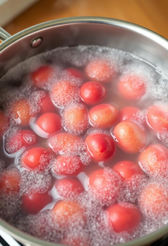 boil potatoes until tender