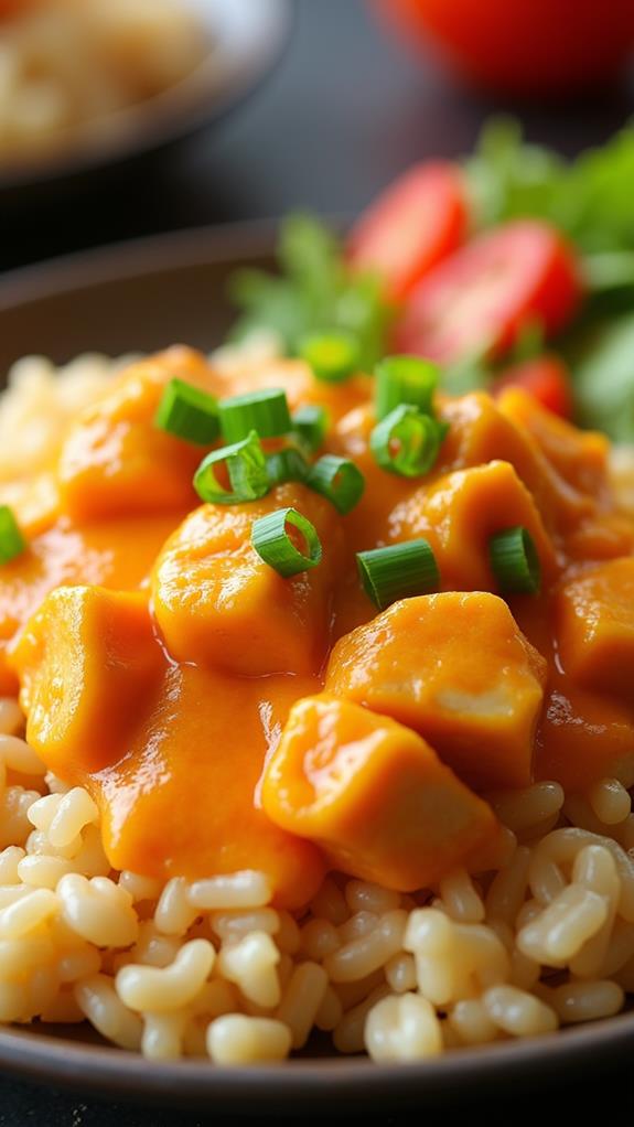 buffalo chicken cheddar rice recipe