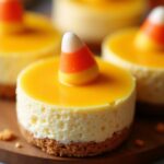 candy corn cheesecake delight