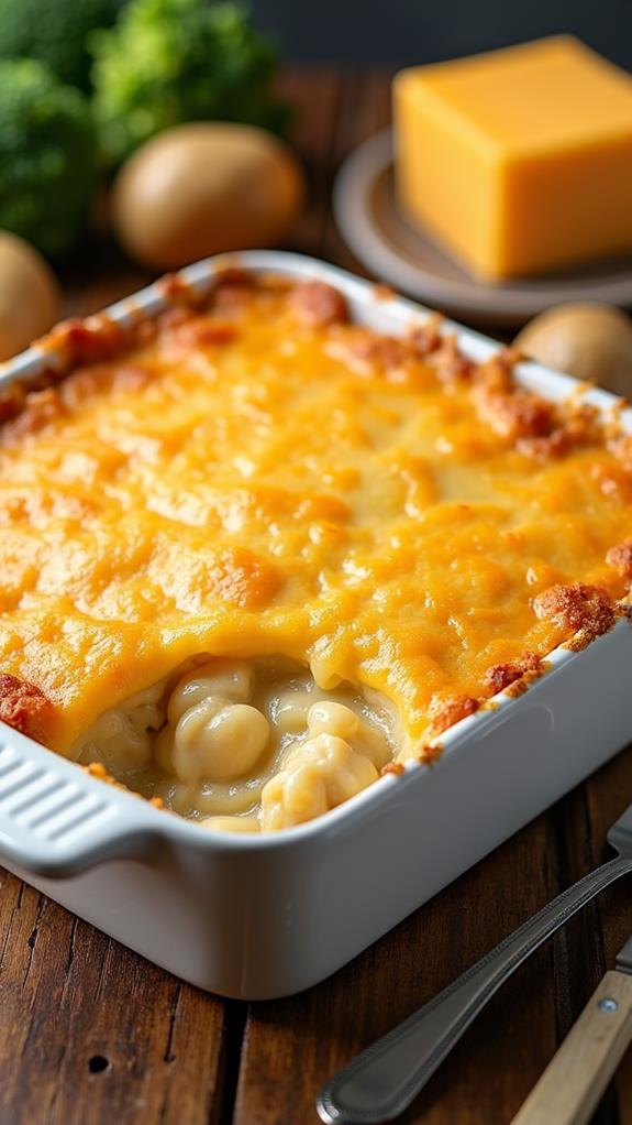 cheesy chicken potato casserole