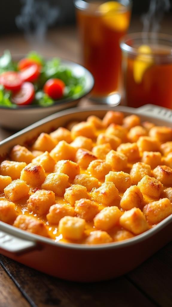 cheesy tater tot casserole