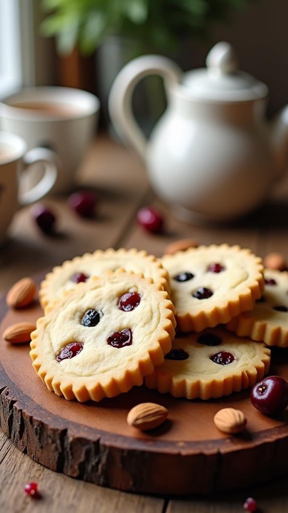 cherry almond shortbread recipe