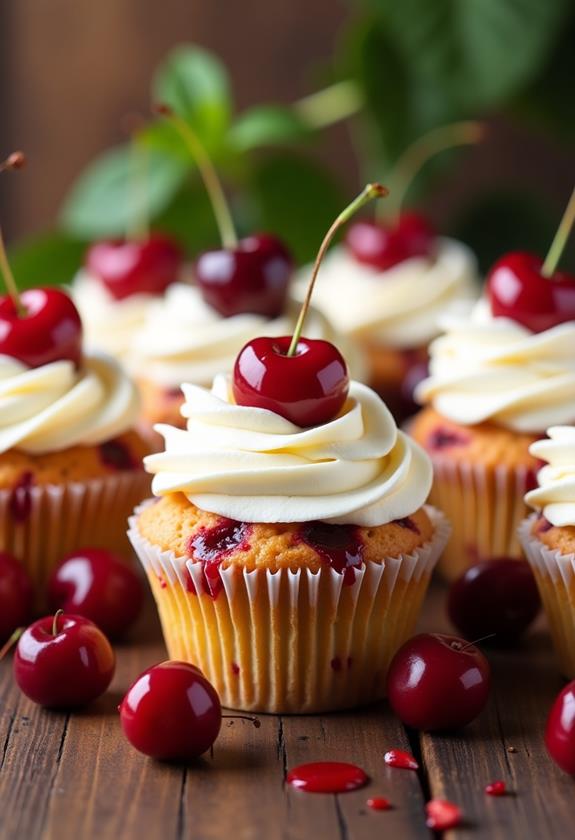 cherry pie cupcake recipe