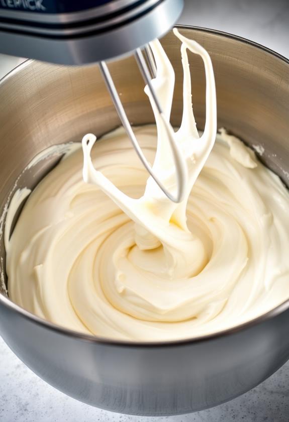 combine cream cheese mixture