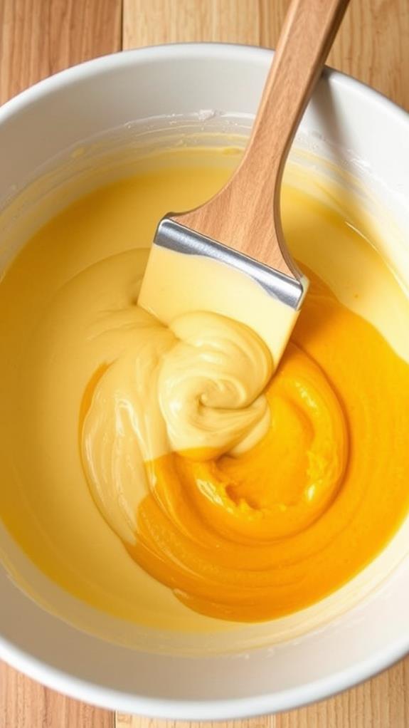 combine ingredients with puree