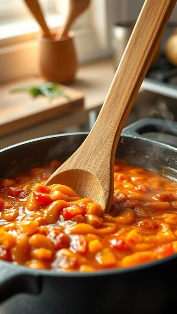 combine pumpkin with tomatoes