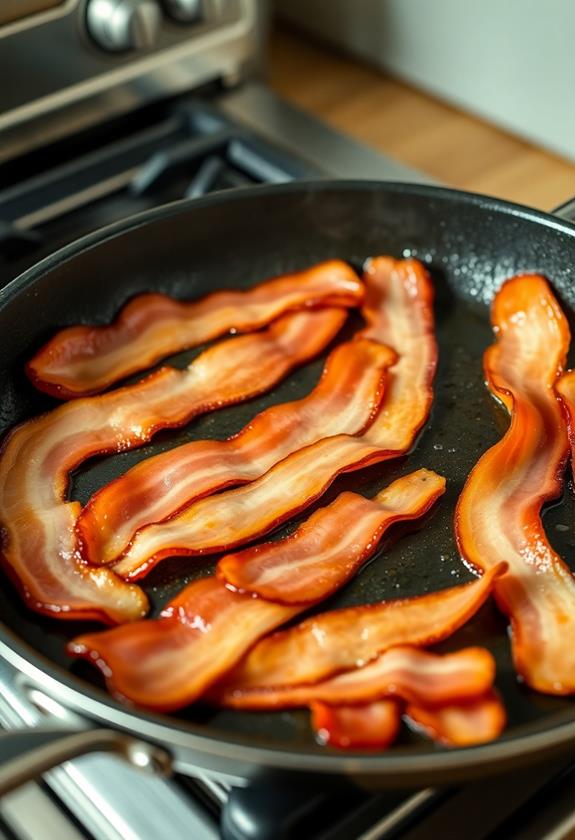 cook bacon until crispy