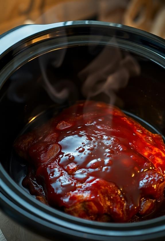 cook brisket low setting