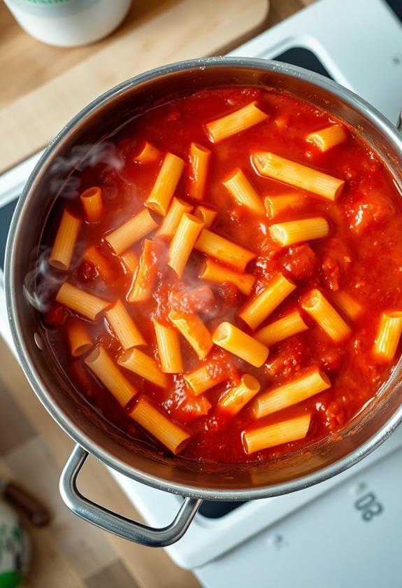 cook pasta until tender