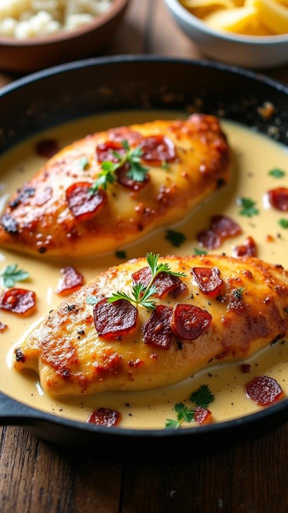 creamy bacon chicken recipe