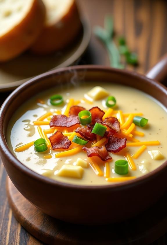 creamy baked potato soup