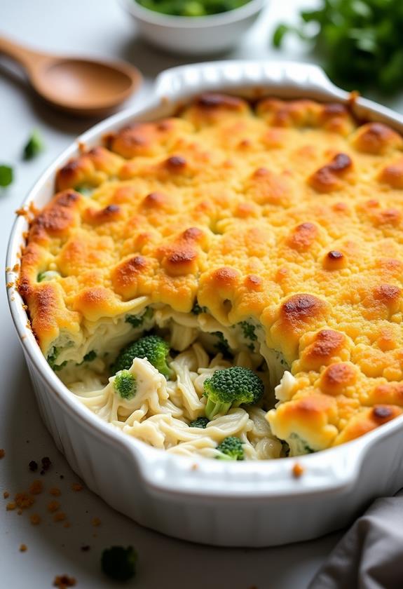 creamy broccoli chicken casserole