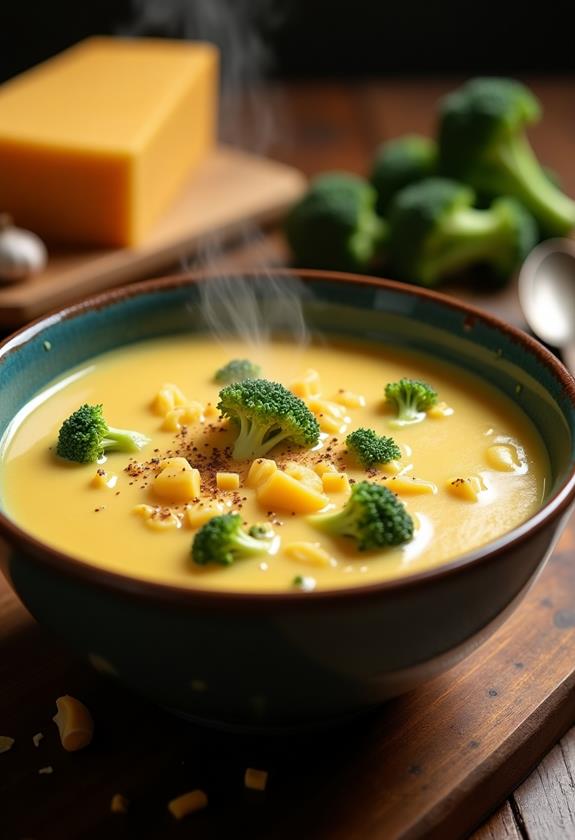 creamy broccoli potato soup