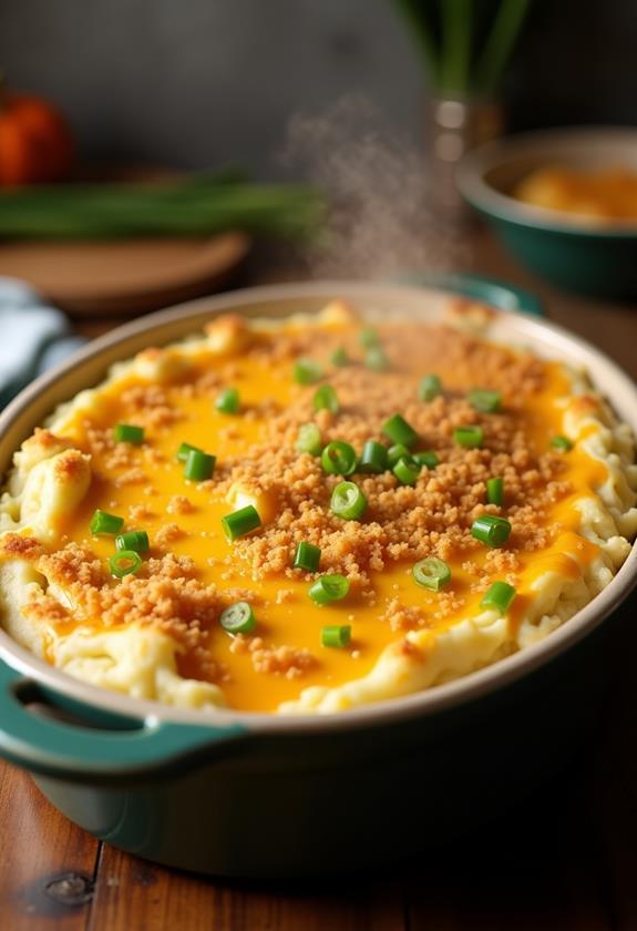 creamy mashed potato casserole