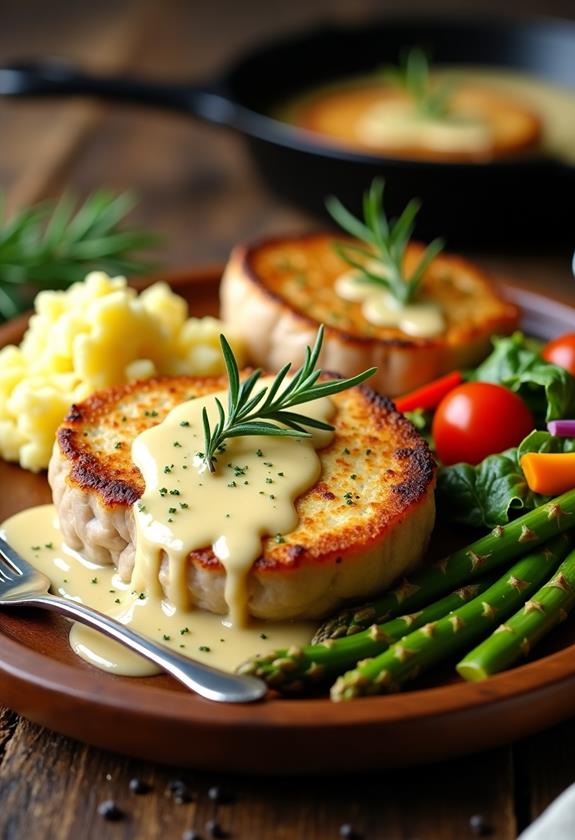 creamy pork chops recipe