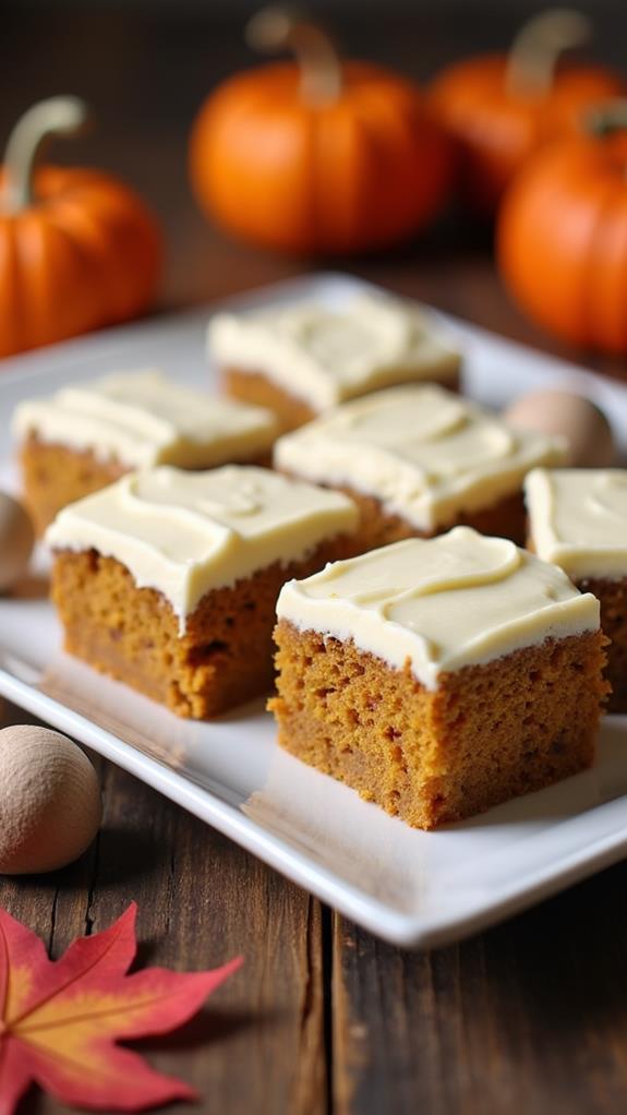 creamy pumpkin bar recipe