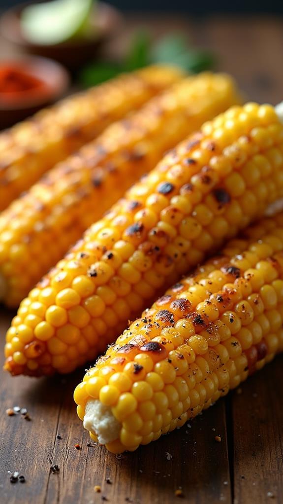 crispy air fryer corn