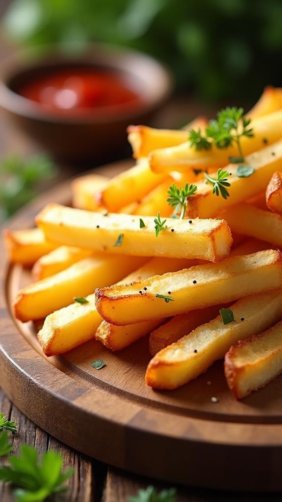 crispy air fryer fries