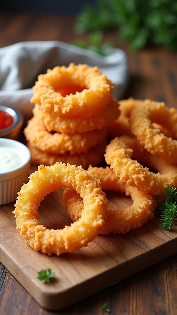 crispy air fryer onion rings