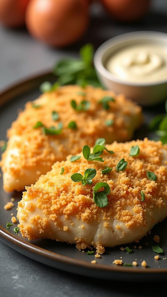 crispy parmesan chicken recipe