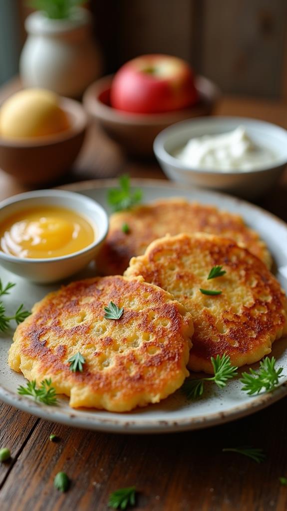 crispy potato pancakes recipe