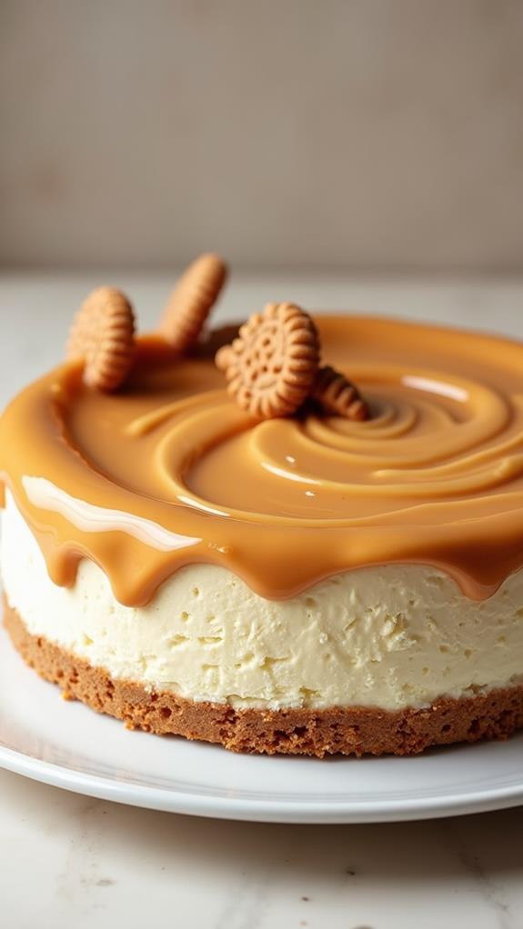 decadent biscoff cheesecake delight