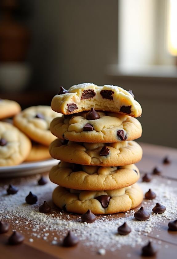 decadent chocolate chip cookies