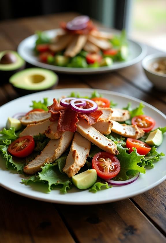 delicious blt chicken salad