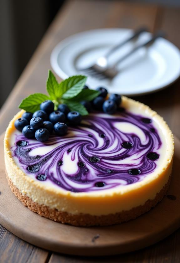 delicious blueberry cheesecake recipe