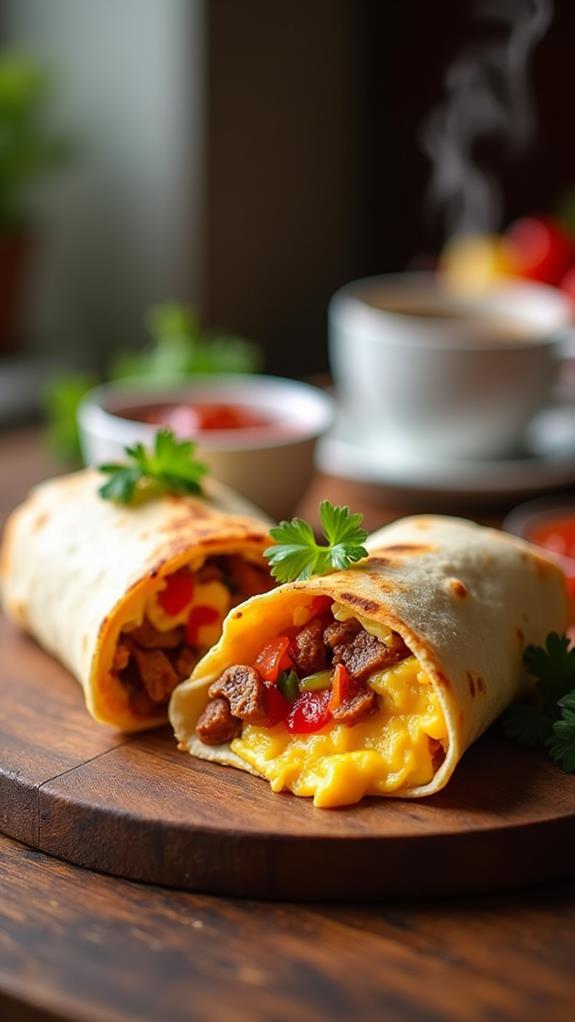 delicious breakfast burrito recipe