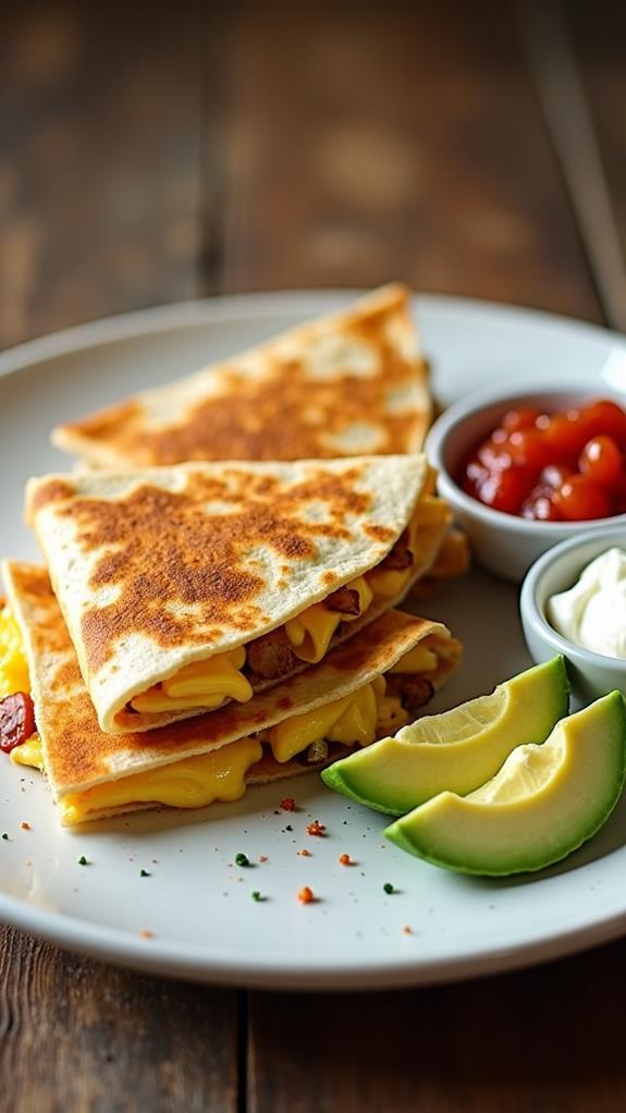 delicious breakfast quesadilla recipe