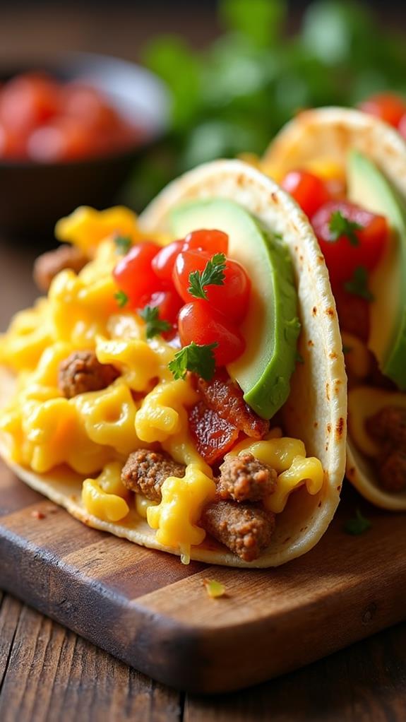 delicious breakfast tacos recipe