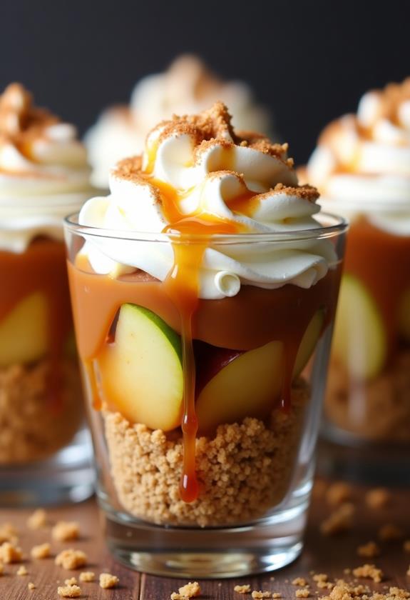 delicious caramel apple cups