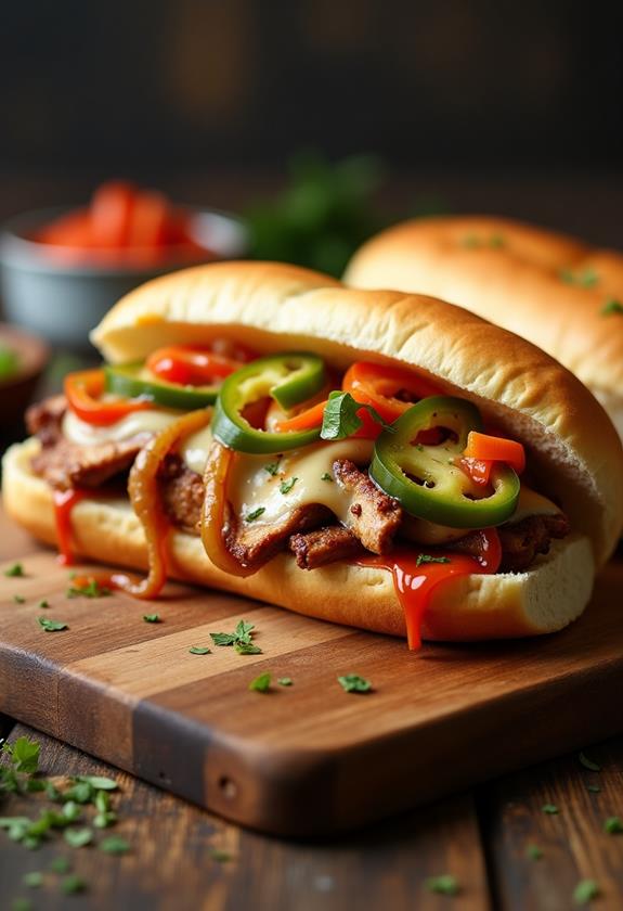 delicious chicken cheesesteak recipe