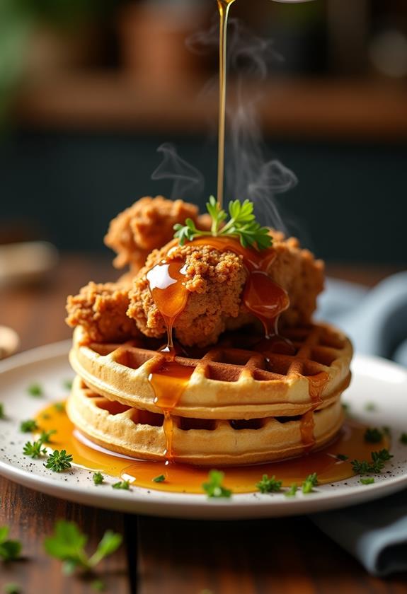 delicious chicken waffles recipe