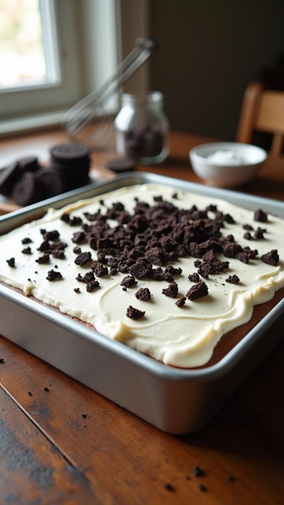 delicious cookies and cream cake