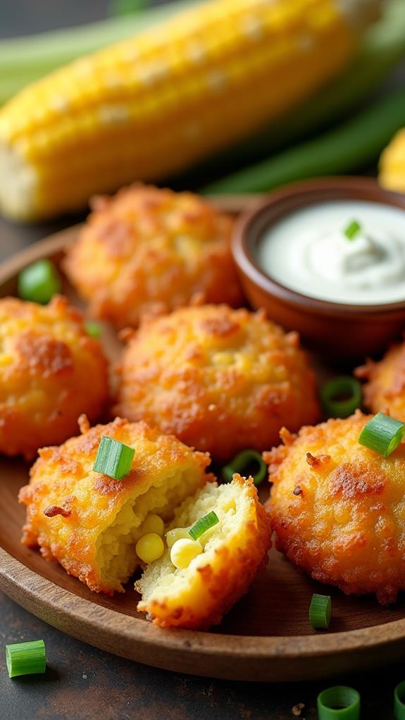 delicious corn fritters recipe