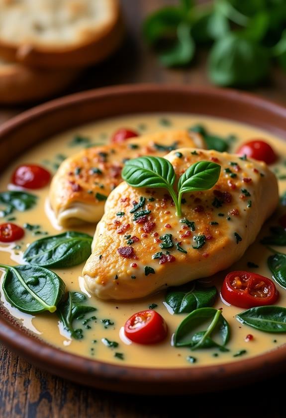 delicious creamy chicken recipe