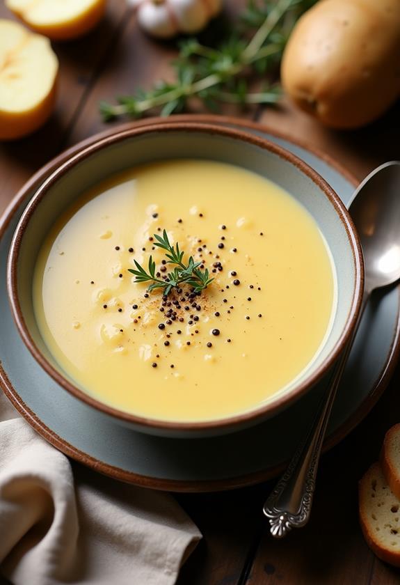 delicious creamy potato soup