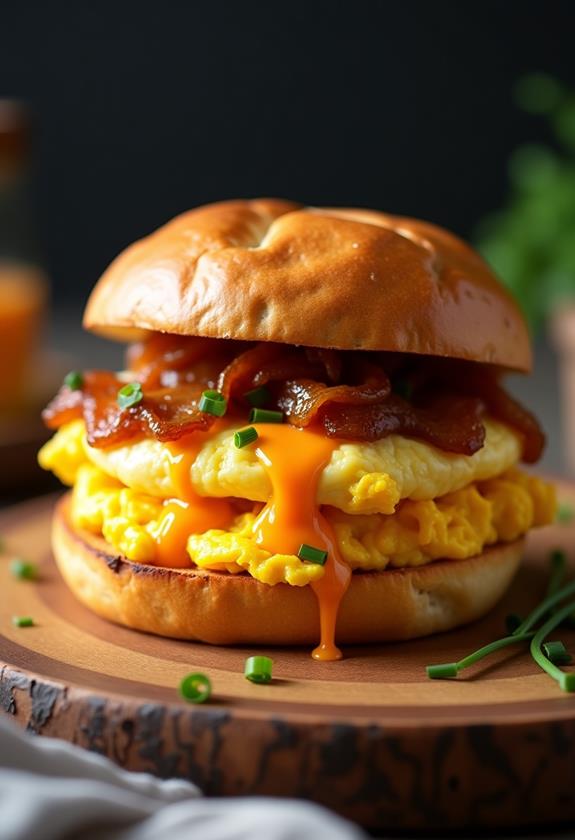 delicious fairfax breakfast sandwich