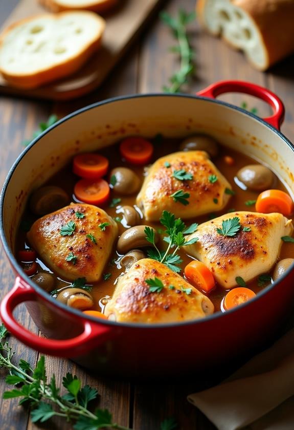 delicious french chicken casserole