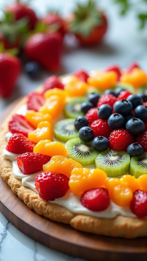 delicious fruit pizza recipe